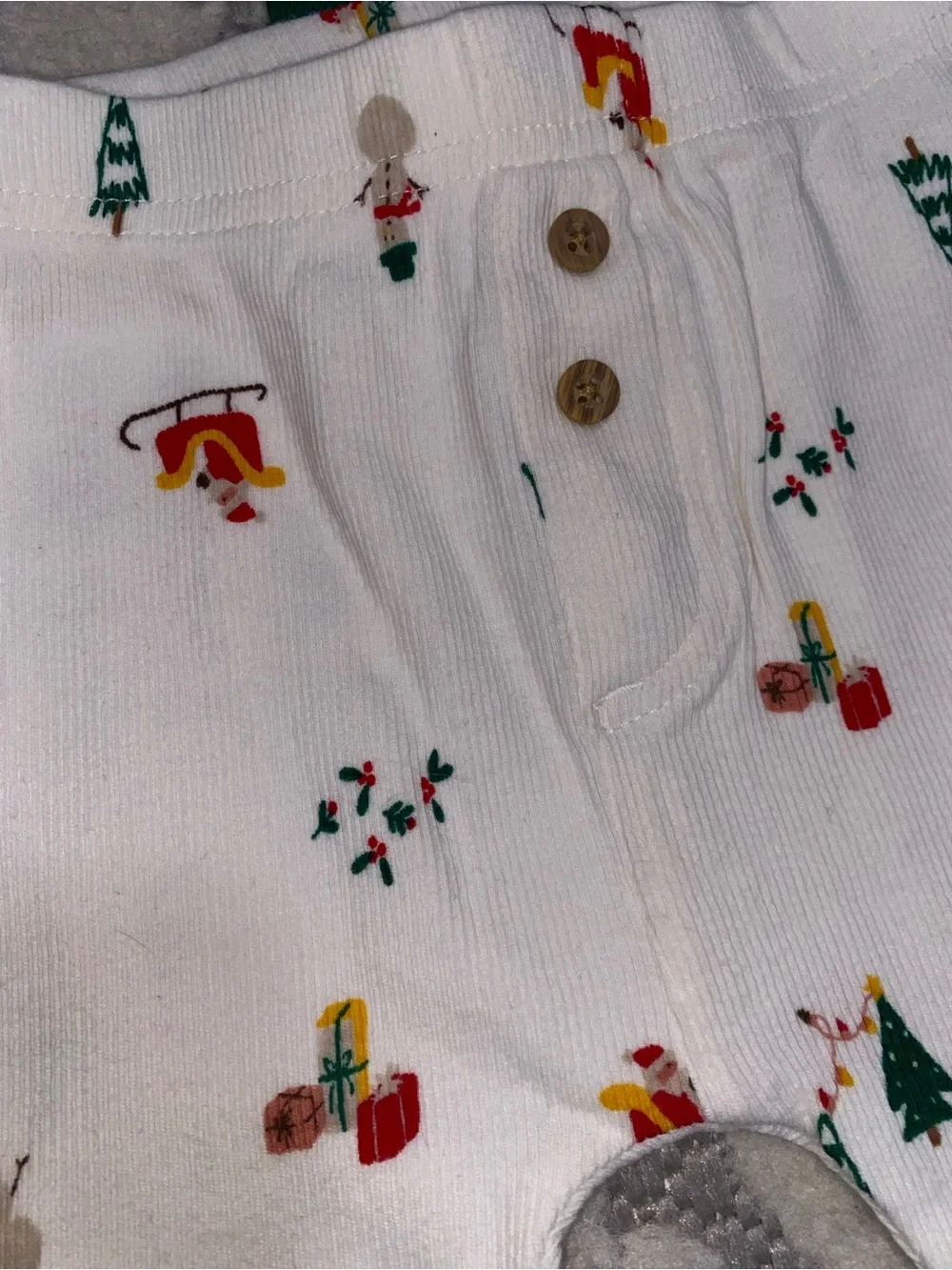 Carters Baby Christmas Unisex 12 Month Snowman Sweater Set